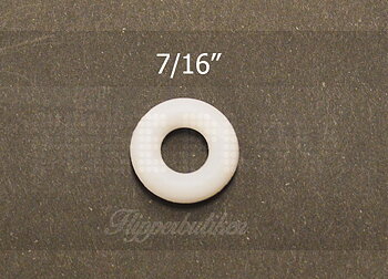 7/16" vit gummiring - Premium