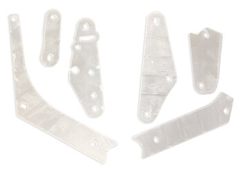Jaws  Blue Colored PETG Plastic Protector Set