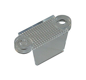 Plastguide dubbelsidig  - Klar (transparent)