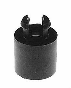 Spacer #6 x 0.343" L Plastic