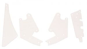 Monster Bash Clear Plastic Protector Set