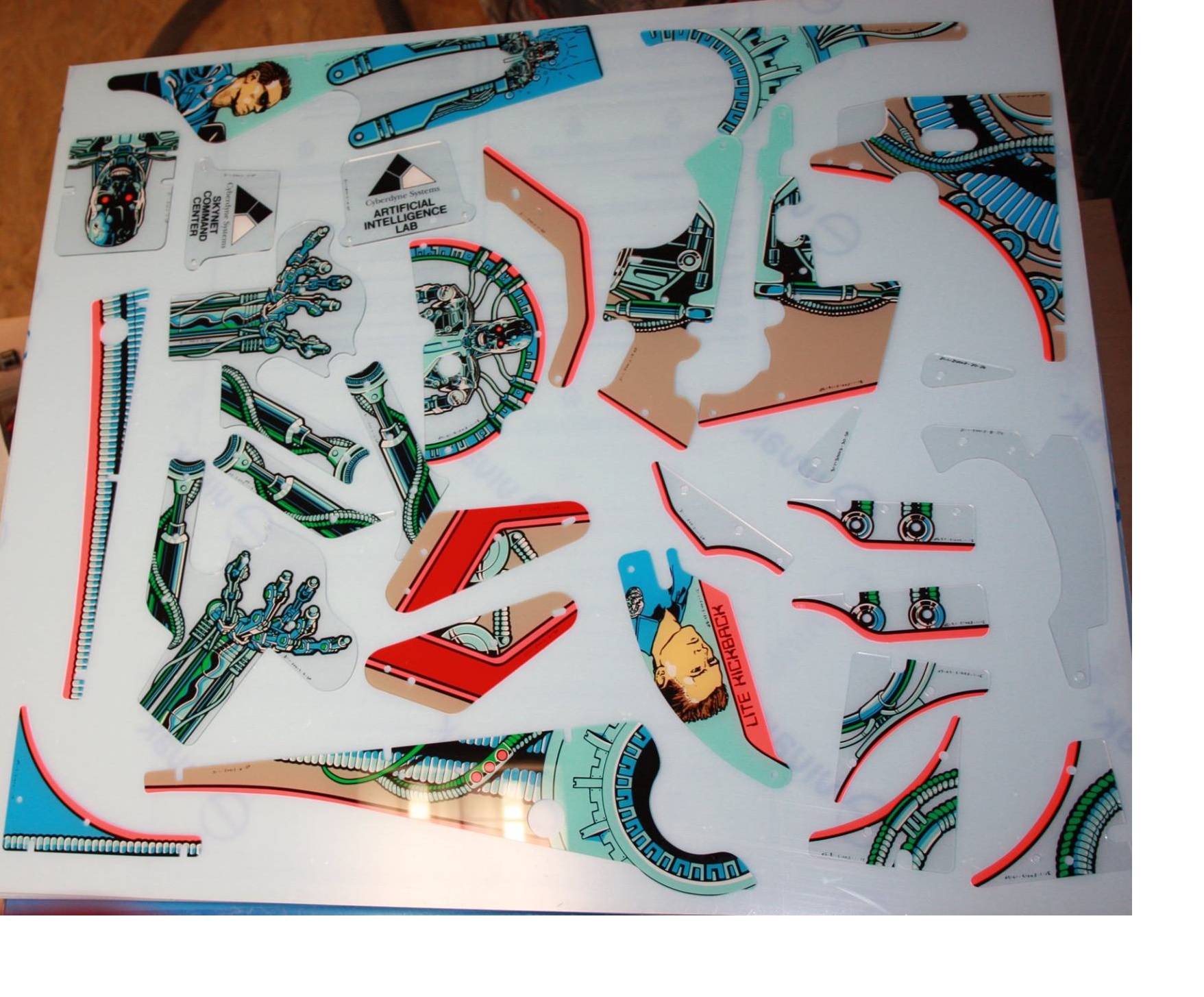 Terminator 2 (T2) - Komplett plastset - Free Play