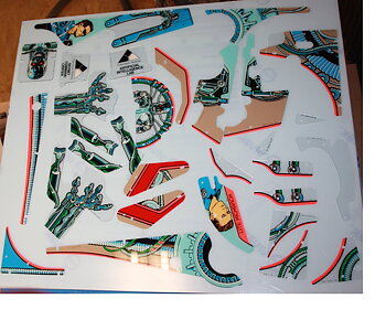 Terminator 2 (T2) - Komplett plastset