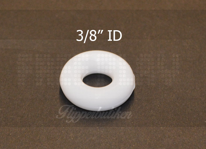 3/8" White Rubber Ring - Premium