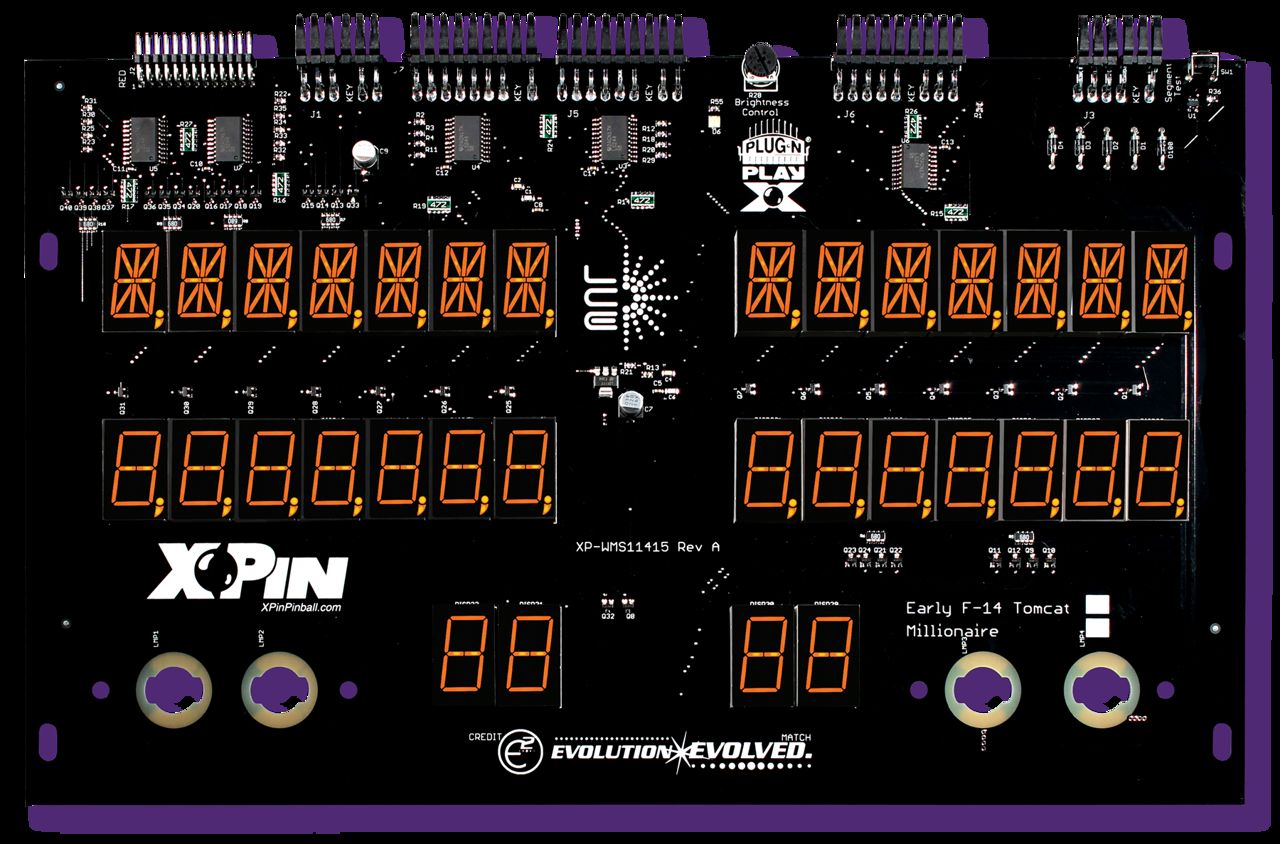 LED Display XP-WMS11415 for Millionaire - ORANGE