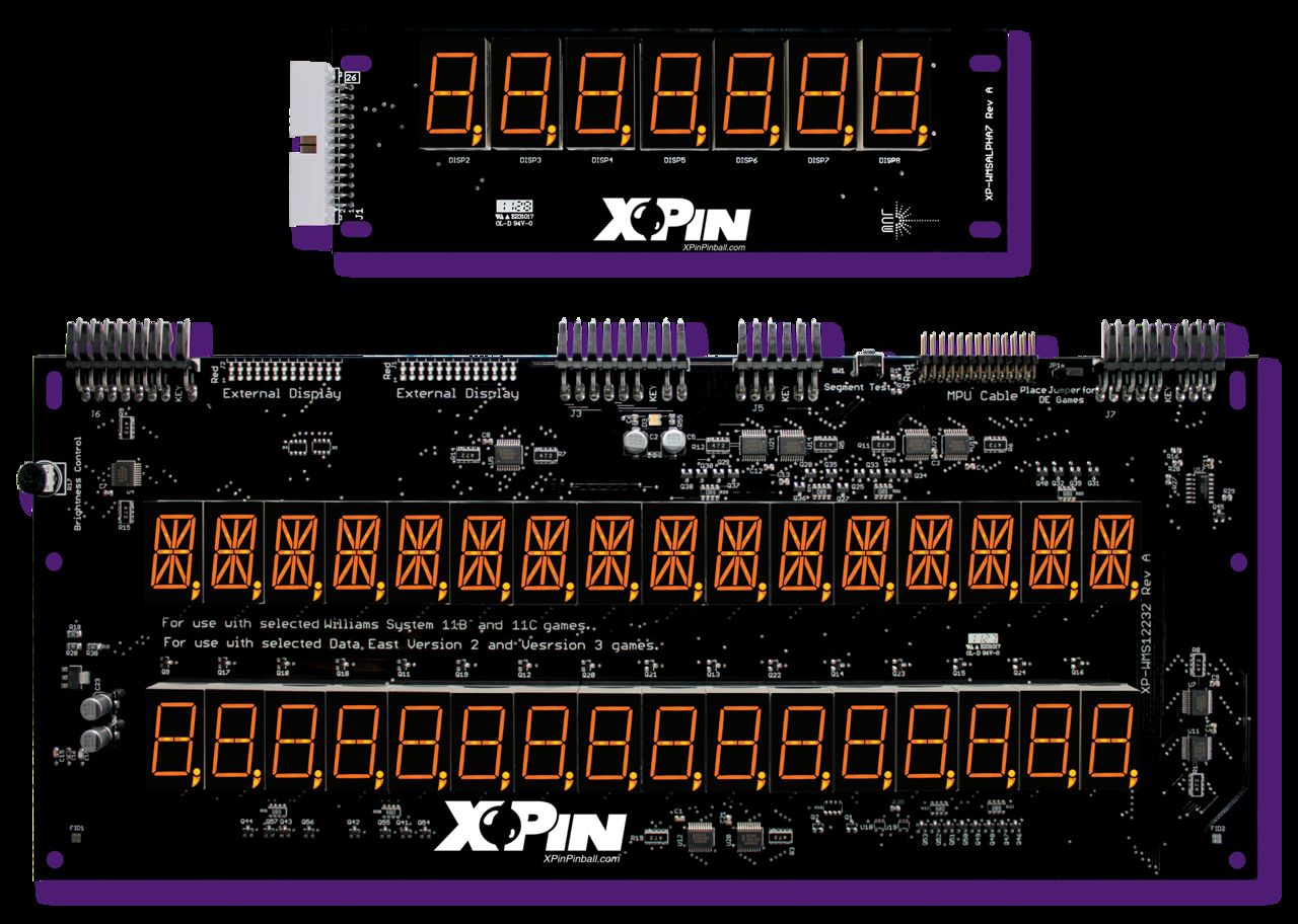 LED Display XP-WMS12232-D1 för Williams spel - ORANGE