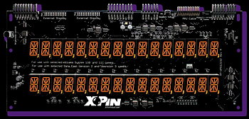 LED Display XP-WMS12232-O for Williams & Data East Games - ORANGE