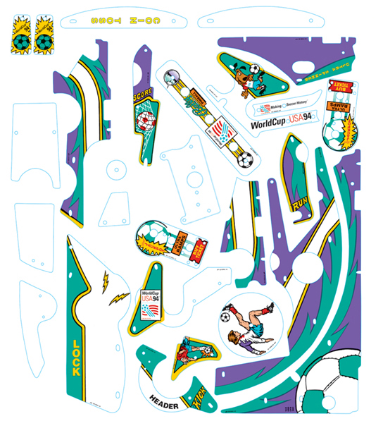 World Cup Soccer - Komplett plastset