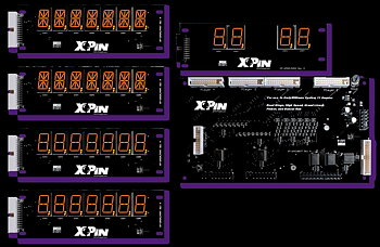 LED Display XP-WMS10877 for Williams & Data East spel - ORANGE