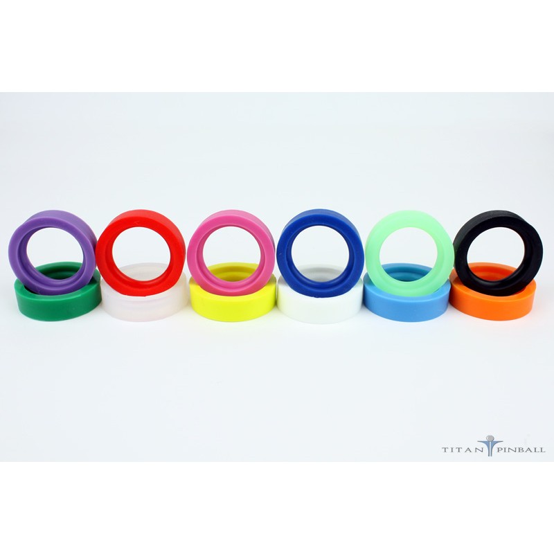 Titan Silicone Rings - Flippergummi (3/8" - Gottlieb/Classic)  - 3
