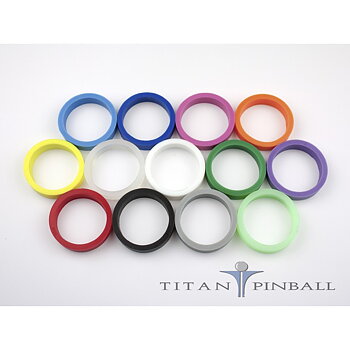 Titan Silicone Rings - Flipper Rubber (3/8" - Gottlieb/Classic) 