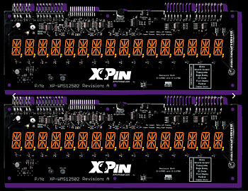 LED Display XP-WMS12502 for Williams Games - ORANGE
