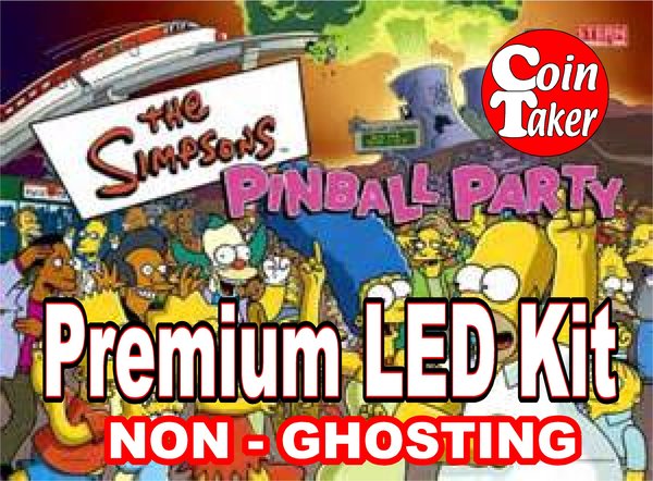 COMPLETE PREMIUM Simpsons Pinball Party LED KIT