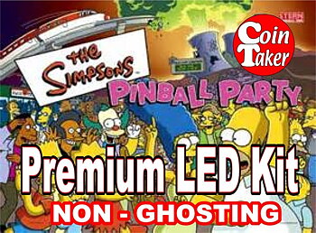 Komplett Premium LED kit - The Simpsons Pinball Party