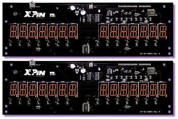 LED Display XP-BLY6803 for Bally/Midway 6803 Games - ORANGE