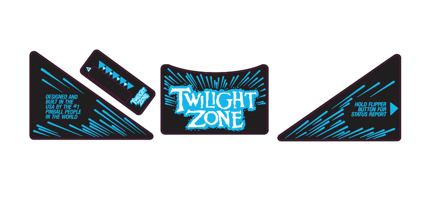 Twilight Zone Apron Decal Set