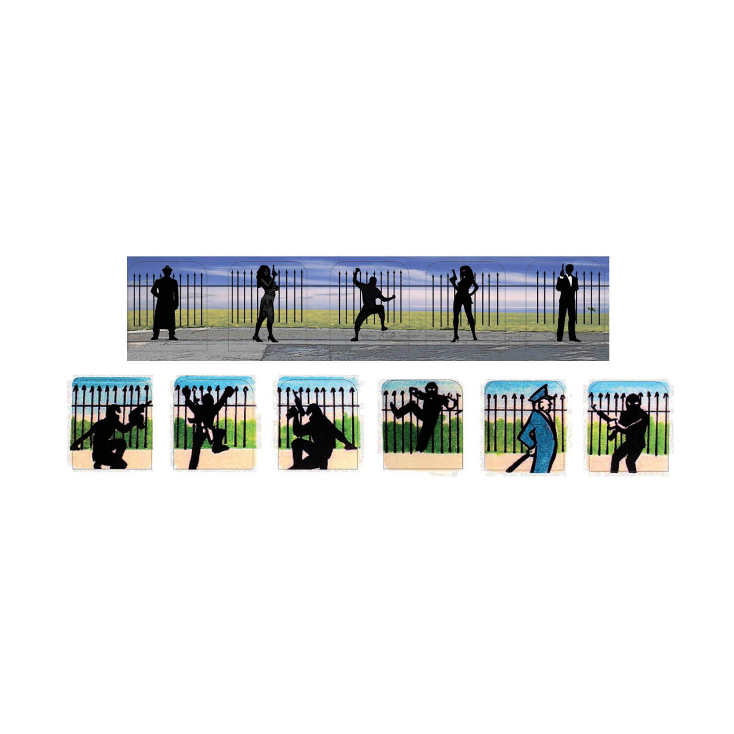 Secret Service - Target Decals