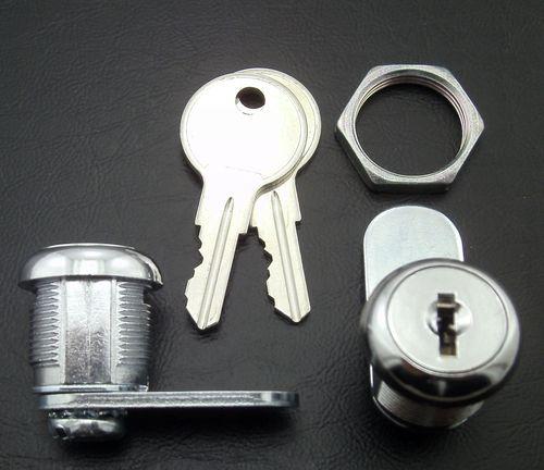 Lock 5/8" with Indivudual Keys - Black