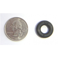 5/16" Black Bumper Post Rings