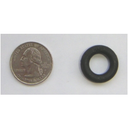 7/16" Black Bumper Post Rings