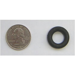 7/16" Black Bumper Post Rings
