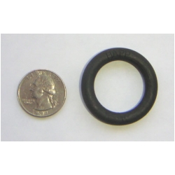 1" Black Rubber Ring