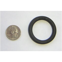 1-1/4" Black Rubber Ring