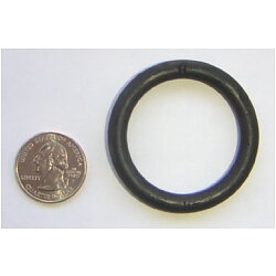1-1/2" Black Rubber Ring
