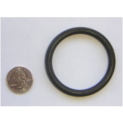 2" Black Rubber Ring