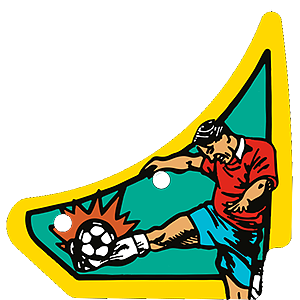 World Cup Soccer - Playfield plastic