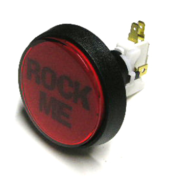 The Flintstones "Rock Me" Button