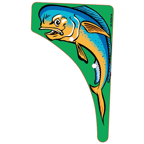 Fish Tales - Playfield plastic