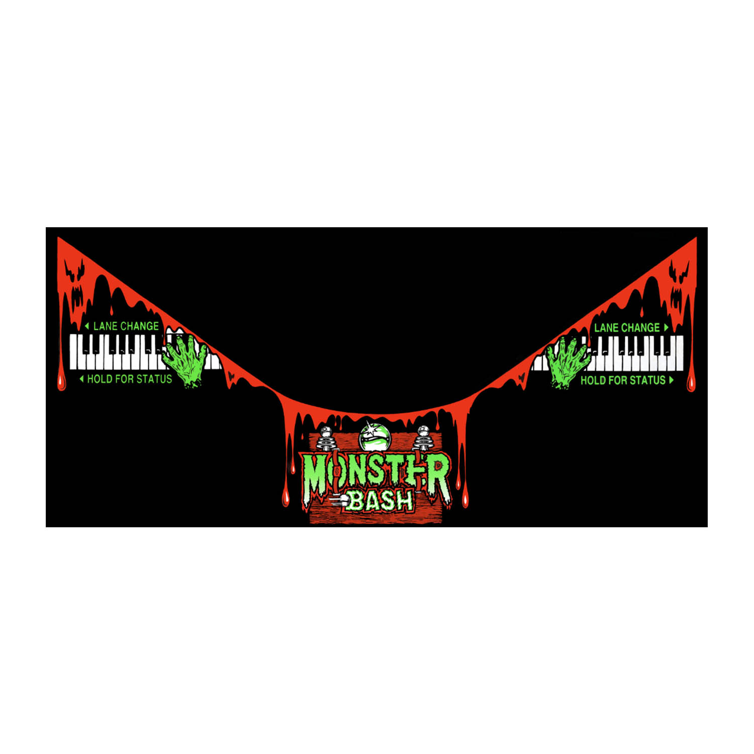 Monster Bash Apron Decal Set