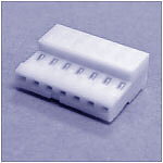 .100" IDC 7-Position Connector For 22 Gauge Wire