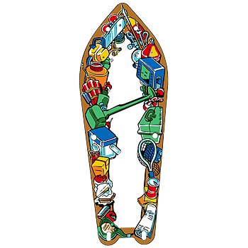 Fish Tales - Playfield plastic