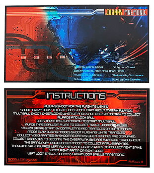 Instruktionskort - Johnny Mnemonic
