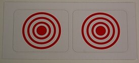 Captain Fantastic Spinnerdekaler - Set/2 Laminated