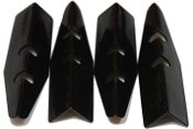 Cabinet Protectors (set of 4) - Black - 2