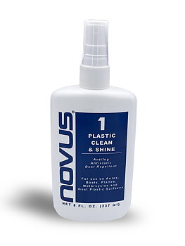 Novus 1 - Plastic Clean and Shine (8 oz, ca 237 ml)