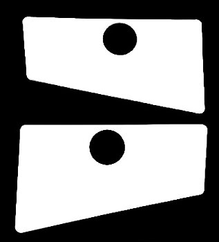 PinGuard Flipper Button Wear Protector Set - Clear