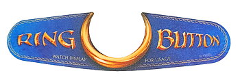Hobbit *Ring Button* Lockdown Bar Action Button Decal