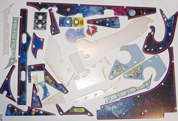 Star Trek the Next Generation - Komplett plastset