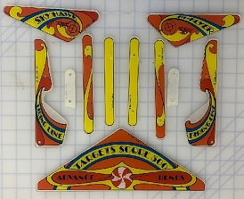 Air Aces (Bally) - Komplett plastset