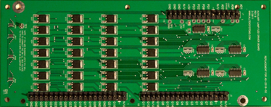 Auxiliary LED/Lamp Driver Board AS-2518-52