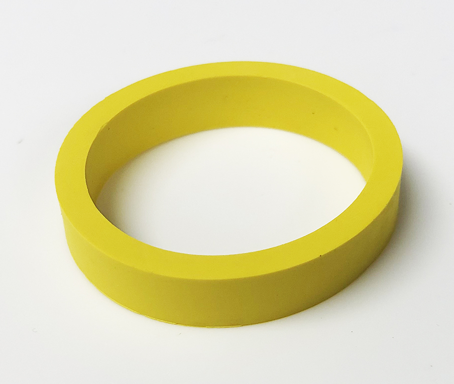 Flippergummi, gult 3/8"