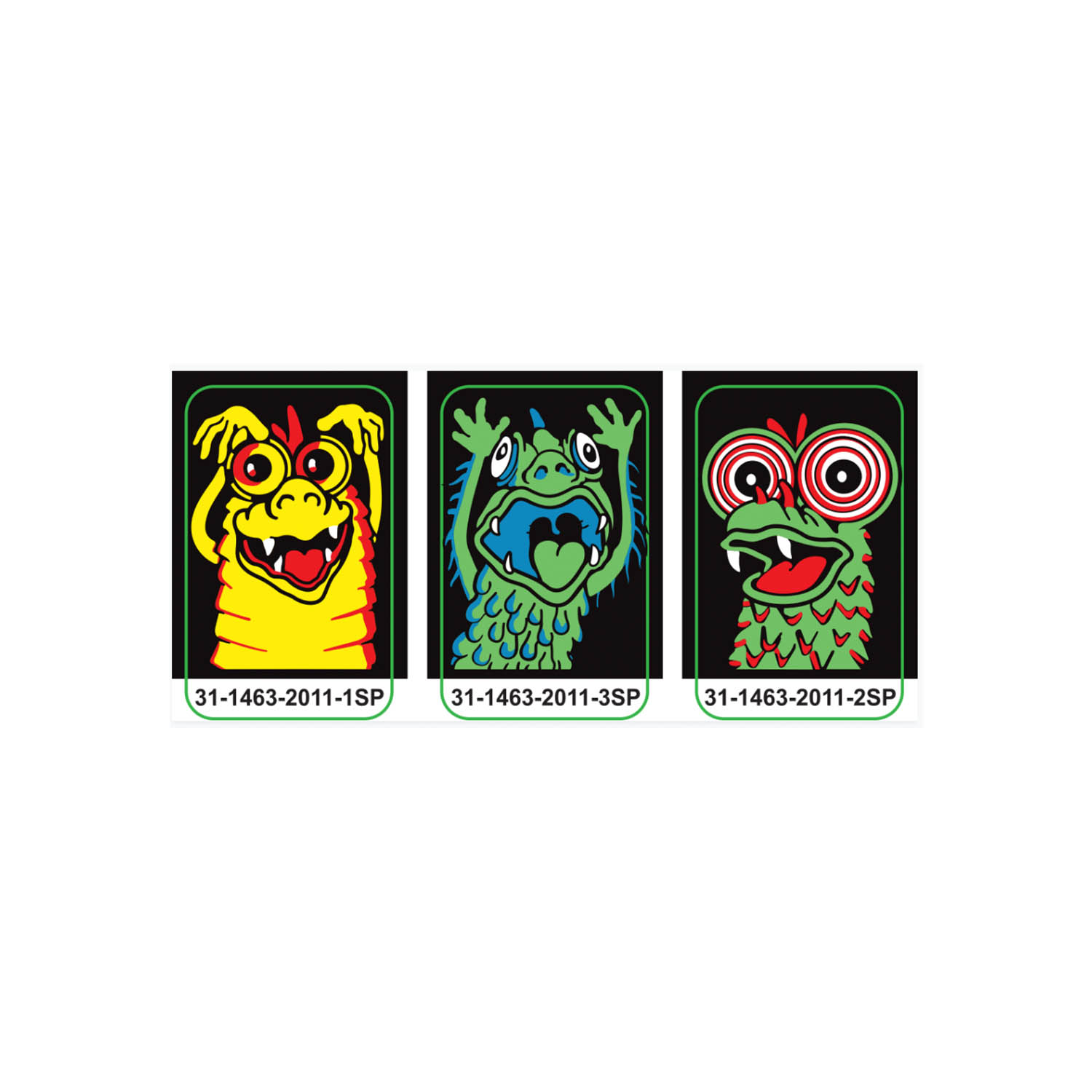 Elvira and the Party Monsters - Target Decal Set (3 pcs)