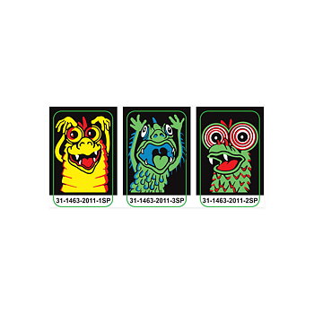 Elvira and the Party Monsters - Target dekaler (3 st)