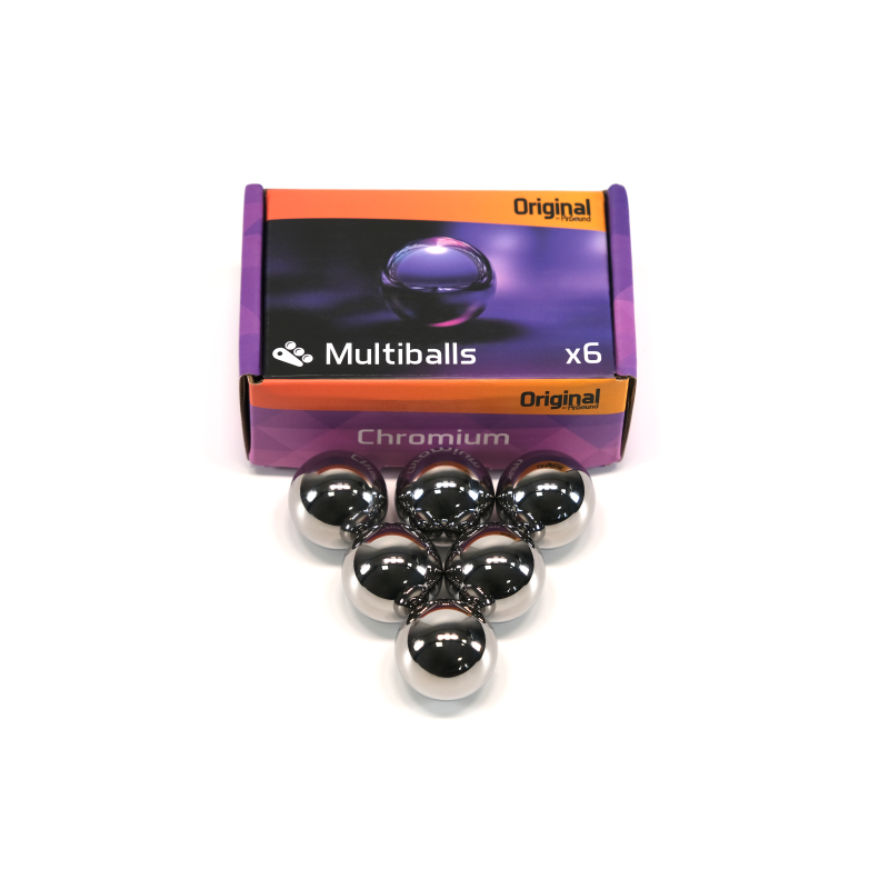MULTIBALLS CHROMIUM PINBALLS (6x Pinballs) - 3