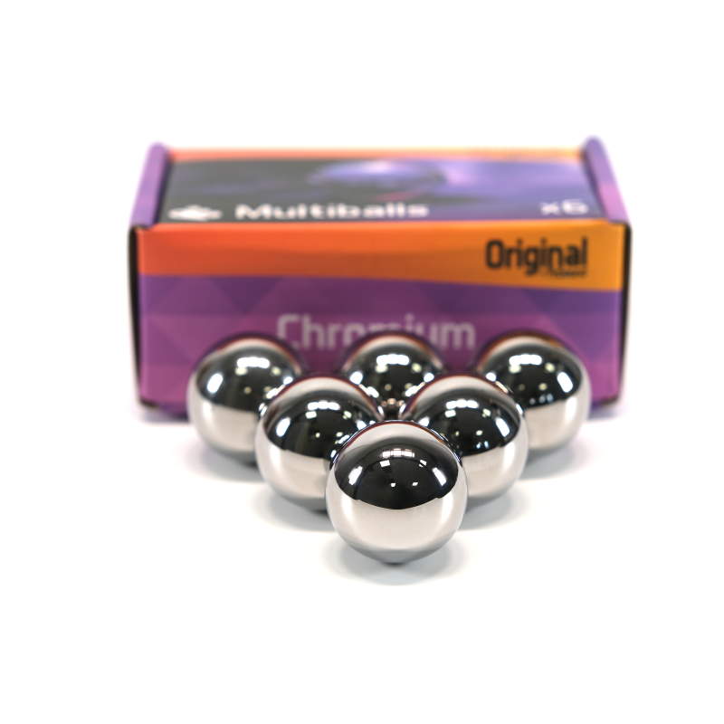 MULTIBALLS CHROMIUM PINBALLS (6x Pinballs)