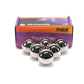 MULTIBALLS CHROMIUM PINBALLS (6x Pinballs)